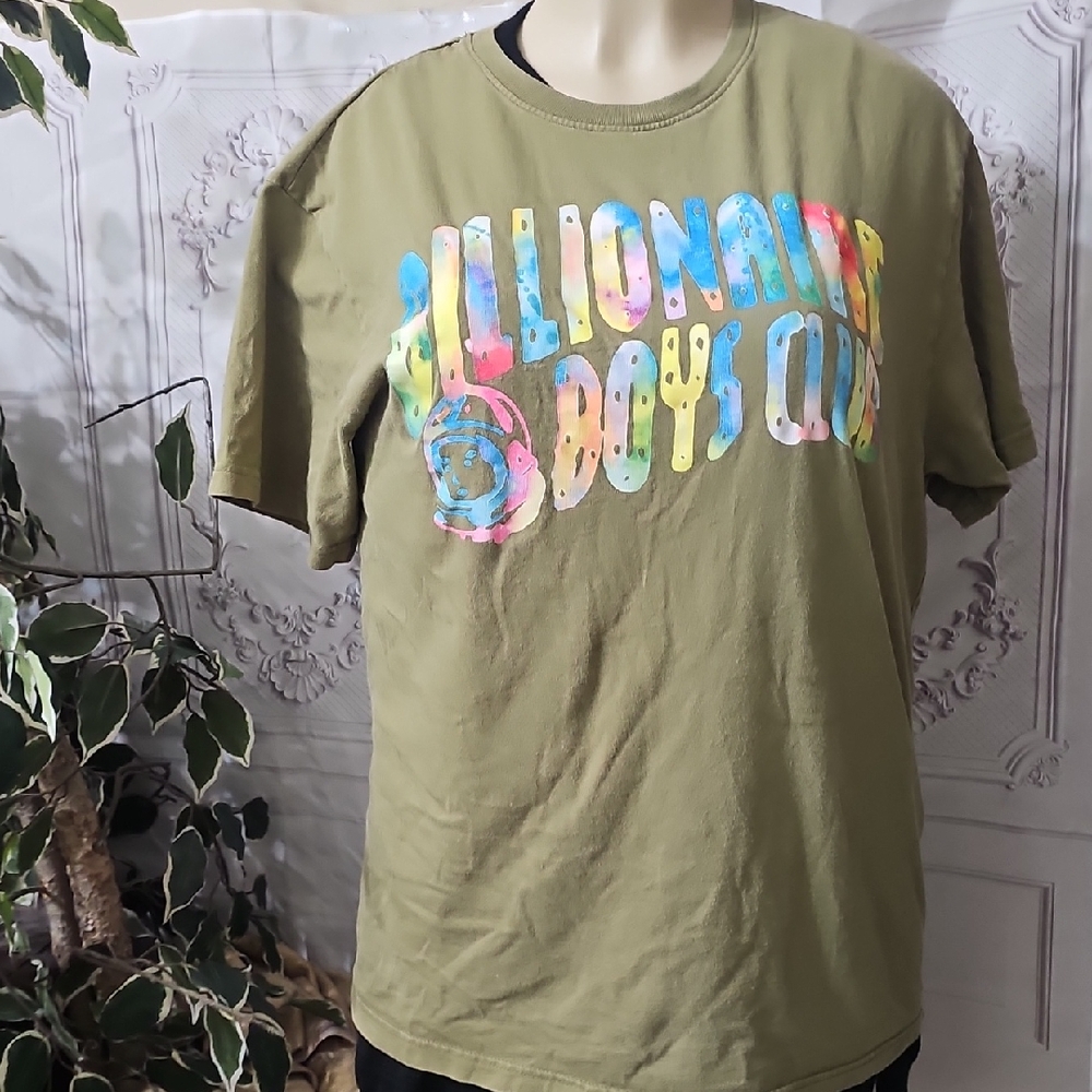 Billionaire Boys Club Olive Cotton Tee XL